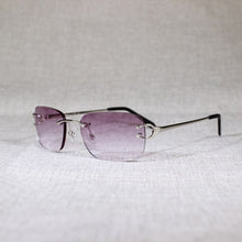 Load image into Gallery viewer, Vintage Rimless C Wire Sunglasses Men Eyewear Clear Glasses Women Oval Eyeglasses for Outdoor Metal Frame Oculos Gafas