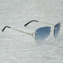 Load image into Gallery viewer, Vintage Rimless C Wire Sunglasses Men Eyewear Women For Summer Luxury Eyeglasses Men Glasses Frame Oculos De Sol Las Gafas