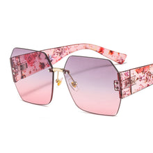 Load image into Gallery viewer, Vintage Rimless Sunglasses Women Men Retro Sun Glasses Women Square Eyeglasses Oversized Shades Eyewear Small Shades UV400
