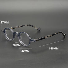 Load image into Gallery viewer, Vintage Round Acetate Handmade Small Glasses Frame Men Women Prescription Myopia Optical Eyeglasses Frame John Lennon Eyewe