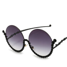 Load image into Gallery viewer, Vintage Round Diamond Sunglasses Women 2023  Women Oval Crystal Retro Glasses Rhinestone Shades Eyewear UV400