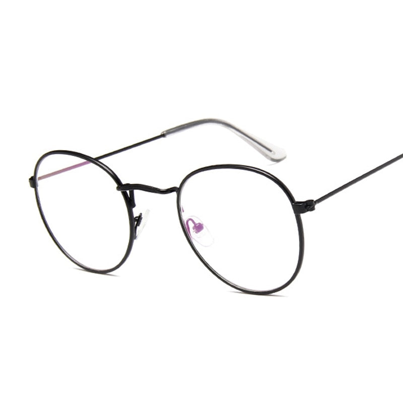Vintage round metal sales glasses