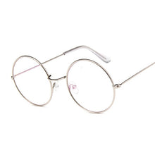 Load image into Gallery viewer, Vintage Round Glasses For Women Metal Frame Unisex Retro Black Circle Optical Eyeglasses Transparent Lens Bookworm Eyewear