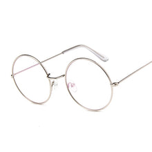 Load image into Gallery viewer, Vintage Round Glasses For Women Metal Frame Unisex Retro Black Circle Optical Eyeglasses Transparent Lens Bookworm Eyewear