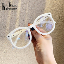 Load image into Gallery viewer, Vintage Round Glasses Frame For Womens Men Women Oversized Eyewears Large Jelly Clear Lens Optical Spectacle Frames