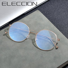 Load image into Gallery viewer, Vintage Round Glasses Frame Women Pure Titanium Myopia Optical Prescription Eyeglass Frame Man 2023 Screwless Eyewear Korea