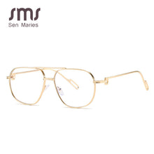 Load image into Gallery viewer, Vintage Round Glasses Frames Ultralight Men Women 2023 Metal Frames Clear Lens Sunglasses Optical Computer Glasses