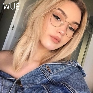 Vintage Round Glasses frame retro Female Frame Clear lens Eyeware Brand Designer gafas De Sol Gafas eyeglasses eyewear Bookworm