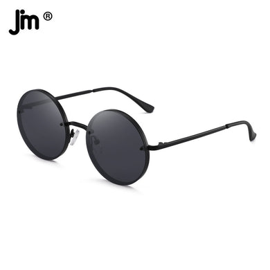 Vintage Round Men Women Sunglasses Metal Frame Retro Fishing Driving Shades UV400