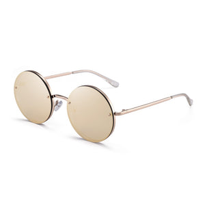 Vintage Round Men Women Sunglasses Metal Frame Retro Fishing Driving Shades UV400