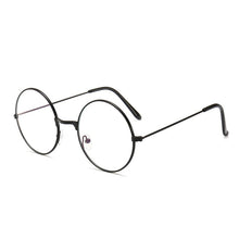 Load image into Gallery viewer, Vintage Round Metal Frame  Personality College Style Clear Lens Eye Glasses Frames blue-light eye protection mobile phone game