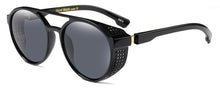 Load image into Gallery viewer, Vintage Round Steampunk Sunglasses Men Brand Designer Classic Goggles Car Driving Sun Glasses Oculos masculino Male UV400
