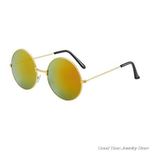 Load image into Gallery viewer, Vintage Round Sun Glasses Candy Vintage Round Mirror Sunglasses UV 400 F17 21
