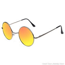 Load image into Gallery viewer, Vintage Round Sun Glasses Candy Vintage Round Mirror Sunglasses UV 400 F17 21