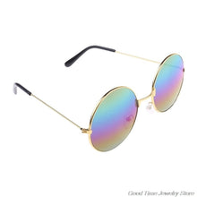Load image into Gallery viewer, Vintage Round Sun Glasses Candy Vintage Round Mirror Sunglasses UV 400 F17 21