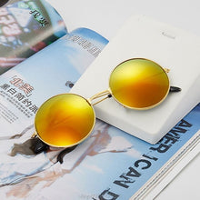 Load image into Gallery viewer, Vintage Round Sun Glasses Candy Vintage Round Mirror Sunglasses UV 400  M15 21