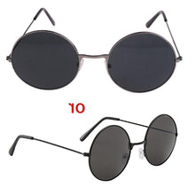 Load image into Gallery viewer, Vintage Round Sun Glasses Candy Vintage Round Mirror Sunglasses UV 400