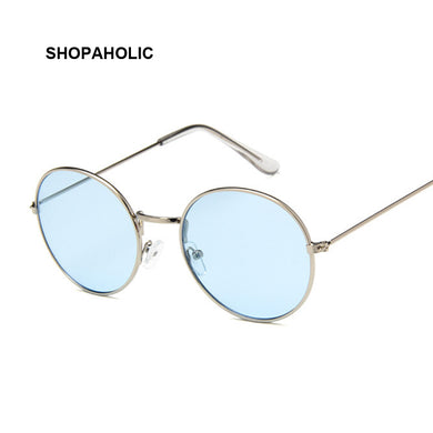 Vintage Round Sunglasses Women Brand Designer Retro  Sun Glasses for Women Small Mirror Ladies Sunglasses Oculos