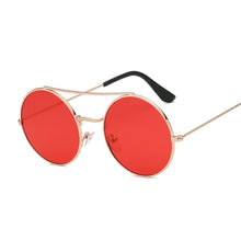 Load image into Gallery viewer, Vintage Round Sunglasses Women Brand Designer Sun Glasses Female Shades Small Pink Lens Glasses UV400 Eyewear