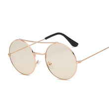 Load image into Gallery viewer, Vintage Round Sunglasses Women Brand Designer Sun Glasses Female Shades Small Pink Lens Glasses UV400 Eyewear