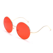 Load image into Gallery viewer, Vintage Round Sunglasses Women Men Punk Oversized Sun Glasses Gradient Shades Women UV400 Retro Ladies Eyewear Oculos Escuros