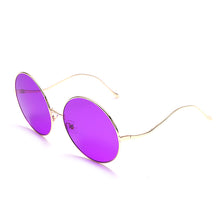 Load image into Gallery viewer, Vintage Round Sunglasses Women Men Punk Oversized Sun Glasses Gradient Shades Women UV400 Retro Ladies Eyewear Oculos Escuros