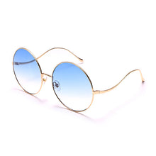Load image into Gallery viewer, Vintage Round Sunglasses Women Men Punk Oversized Sun Glasses Gradient Shades Women UV400 Retro Ladies Eyewear Oculos Escuros