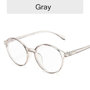Vintage Round Women Eyeglasses Frame Brand Design Classic Anti-blue Eye Glasses  Men Prescription Glasses Optical Glasses Frame
