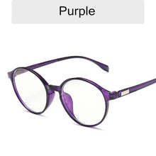 Load image into Gallery viewer, Vintage Round Women Eyeglasses Frame Brand Design Classic Anti-blue Eye Glasses  Men Prescription Glasses Optical Glasses Frame