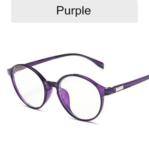 Vintage Round Women Eyeglasses Frame Brand Design Classic Anti-blue Eye Glasses  Men Prescription Glasses Optical Glasses Frame