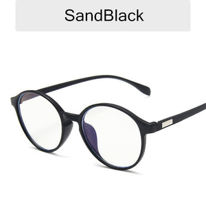 Vintage Round Women Eyeglasses Frame Brand Design Classic Anti-blue Eye Glasses  Men Prescription Glasses Optical Glasses Frame