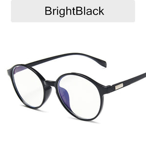 Vintage Round Women Eyeglasses Frame Brand Design Classic Anti-blue Eye Glasses  Men Prescription Glasses Optical Glasses Frame