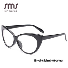 Load image into Gallery viewer, Vintage Small Cat Eye Glasses Frames Women 2023 Sexy Optical Computer Glasses Classic Black Eyeglasses Men