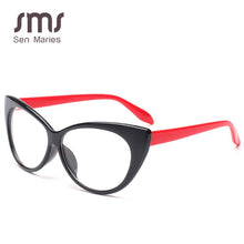 Load image into Gallery viewer, Vintage Small Cat Eye Glasses Frames Women 2023 Sexy Optical Computer Glasses Classic Black Eyeglasses Men