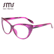 Load image into Gallery viewer, Vintage Small Cat Eye Glasses Frames Women 2023 Sexy Optical Computer Glasses Classic Black Eyeglasses Men