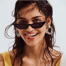 Load image into Gallery viewer, Vintage Small Cat Eye Sunglasses Women 2023 Brand Retro Points Women's Sun Glasses Superstar Female Leopard Cateye glasses