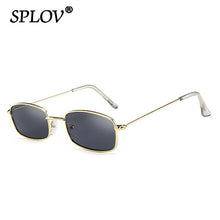 Load image into Gallery viewer, Vintage Small Rectangle Sunglasses Men Women Retro Metal Frame Sun Glasses Stylish  Shades Male Female Gafas de Sol UV400