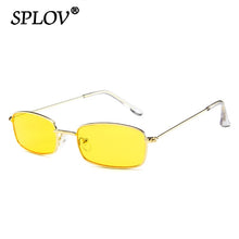 Load image into Gallery viewer, Vintage Small Rectangle Sunglasses Men Women Retro Metal Frame Sun Glasses Stylish  Shades Male Female Gafas de Sol UV400