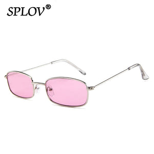 Vintage Small Rectangle Sunglasses Men Women Retro Metal Frame Sun Glasses Stylish  Shades Male Female Gafas de Sol UV400