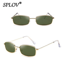 Load image into Gallery viewer, Vintage Small Rectangle Sunglasses Men Women Retro Metal Frame Sun Glasses Stylish  Shades Male Female Gafas de Sol UV400