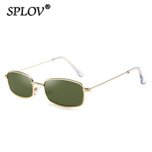 Load image into Gallery viewer, Vintage Small Rectangle Sunglasses Men Women Retro Metal Frame Sun Glasses Stylish  Shades Male Female Gafas de Sol UV400