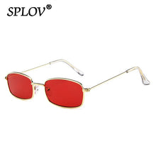 Load image into Gallery viewer, Vintage Small Rectangle Sunglasses Men Women Retro Metal Frame Sun Glasses Stylish  Shades Male Female Gafas de Sol UV400