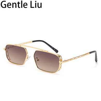 Vintage Small Rectangle Sunglasses Women 2023 Trendy Classic Retro Square Sun Glasses for Men  Brand Designer Eyewear