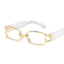 Load image into Gallery viewer, Vintage Small Rectangle Women Men  Brand Designer Sun Glasses Retro Punk Style Shades Hip Hop Metal Oculos De Sol