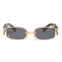 Load image into Gallery viewer, Vintage Small Rectangle Women Men  Brand Designer Sun Glasses Retro Punk Style Shades Hip Hop Metal Oculos De Sol