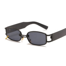 Load image into Gallery viewer, Vintage Small Rectangle Women Men  Brand Designer Sun Glasses Retro Punk Style Shades Hip Hop Metal Oculos De Sol