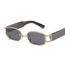 Load image into Gallery viewer, Vintage Small Rectangle Women Men  Brand Designer Sun Glasses Retro Punk Style Shades Hip Hop Metal Oculos De Sol