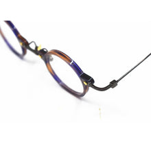 Load image into Gallery viewer, Vintage Small Round 36mm Hand Made Eyeglass Frames Titanium Acetate Full Rim Rx able Optical Men Women
