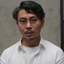 Load image into Gallery viewer, Vintage Small Round 36mm Hand Made Eyeglass Frames Titanium Acetate Full Rim Rx able Optical Men Women