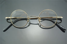 Load image into Gallery viewer, Vintage Small Round 38mm Spring Hinges John Lennon Metal Eyeglass Frames Full Rim Myopia Rx Able Glasses